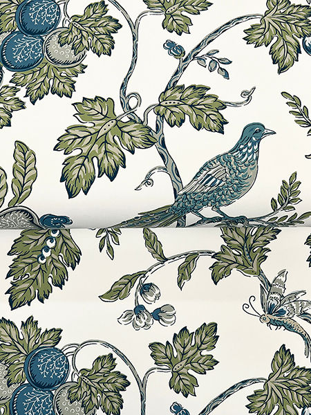 Vista de textura de Papel Tapiz Jardin VP1314