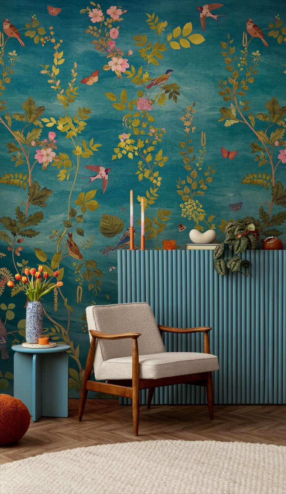 Vista en muro  del Mural de Papel Tapiz  Vibes & Styles  792163