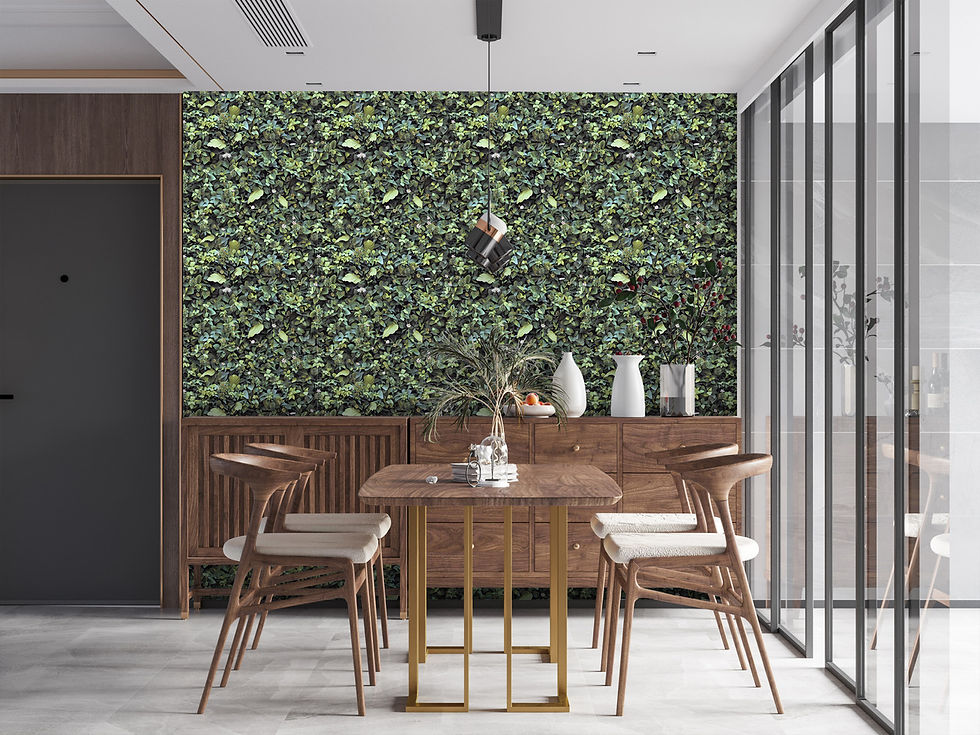 Papel Tapiz Botanique M891-04 en muro
