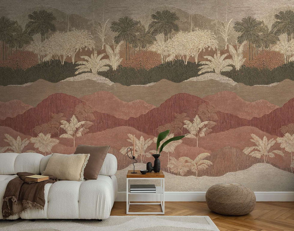 Vista en muro  del Mural de Papel Tapiz  Vibes & Styles  792168