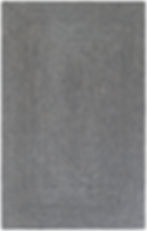 Vista frontal de Tapete de Yute Trenzado Escoces en Azul