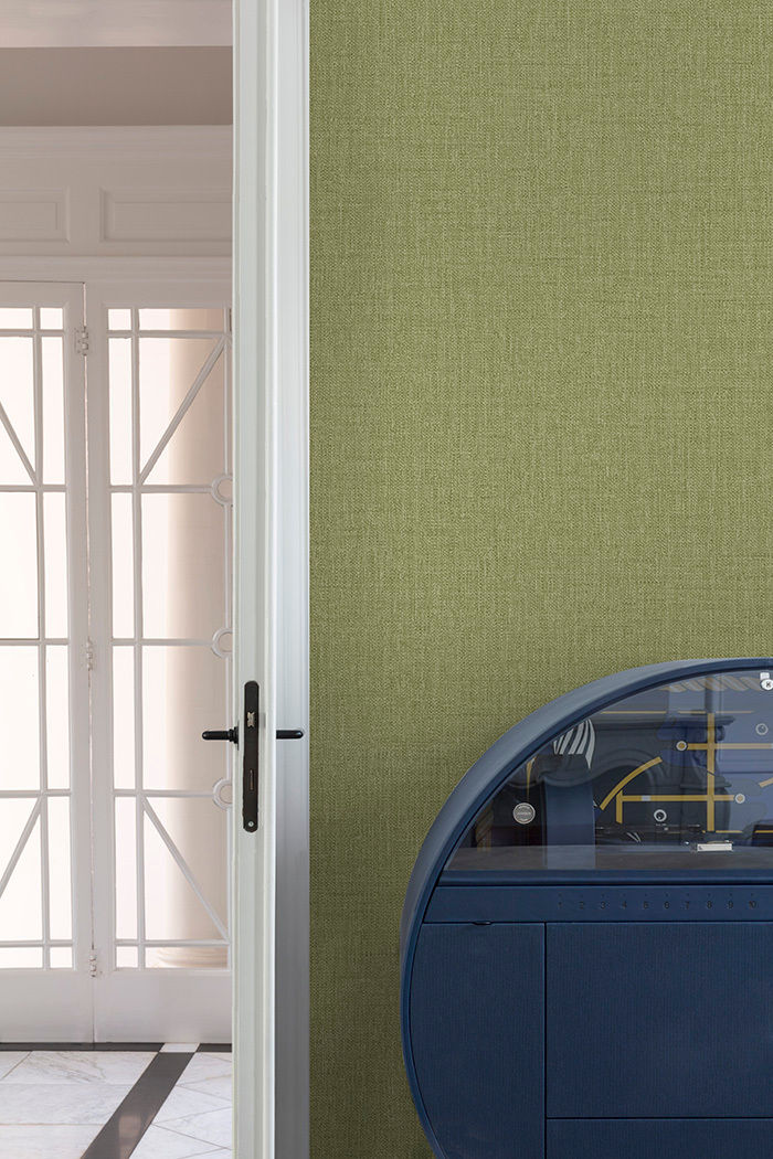 Vista de Papel Tapiz Precious Weaves PW1207 en muro