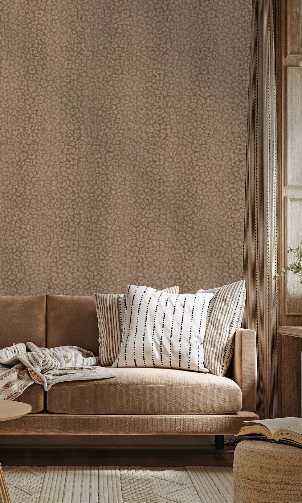 Papel Tapiz Essence 66301 en muro.