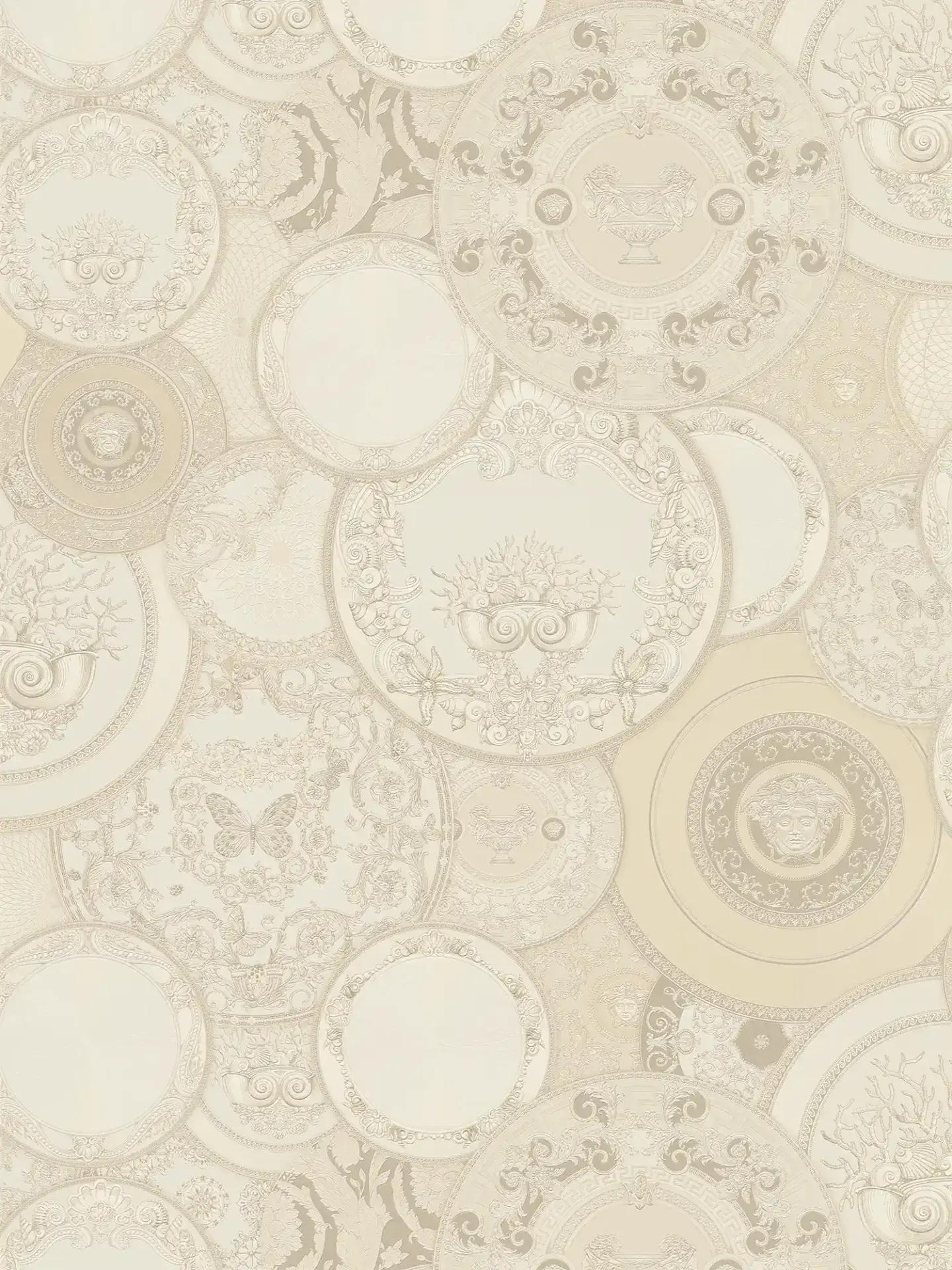 Vista frontal de Papel Tapiz Versace VI 791361