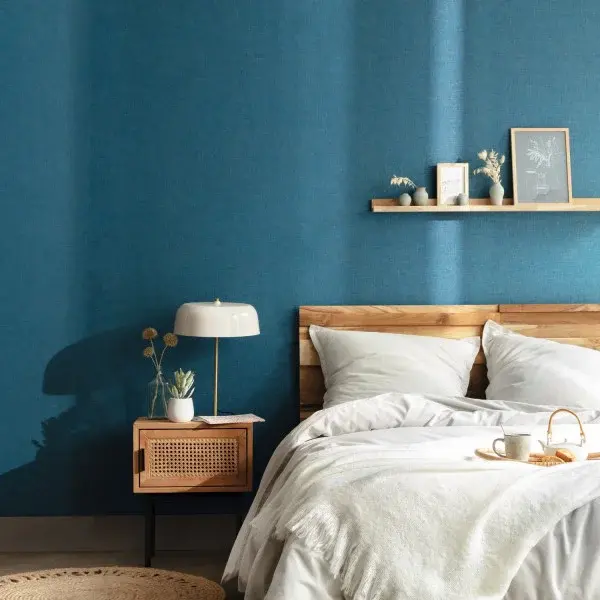 Miniatura: Papel Tapiz Linen Caselio 103236250  en muro