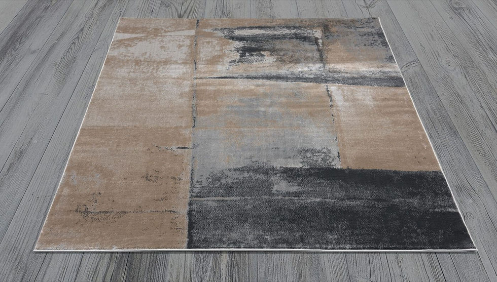 Miniatura: Tapete Eden Contempo Recto Beige y Gris