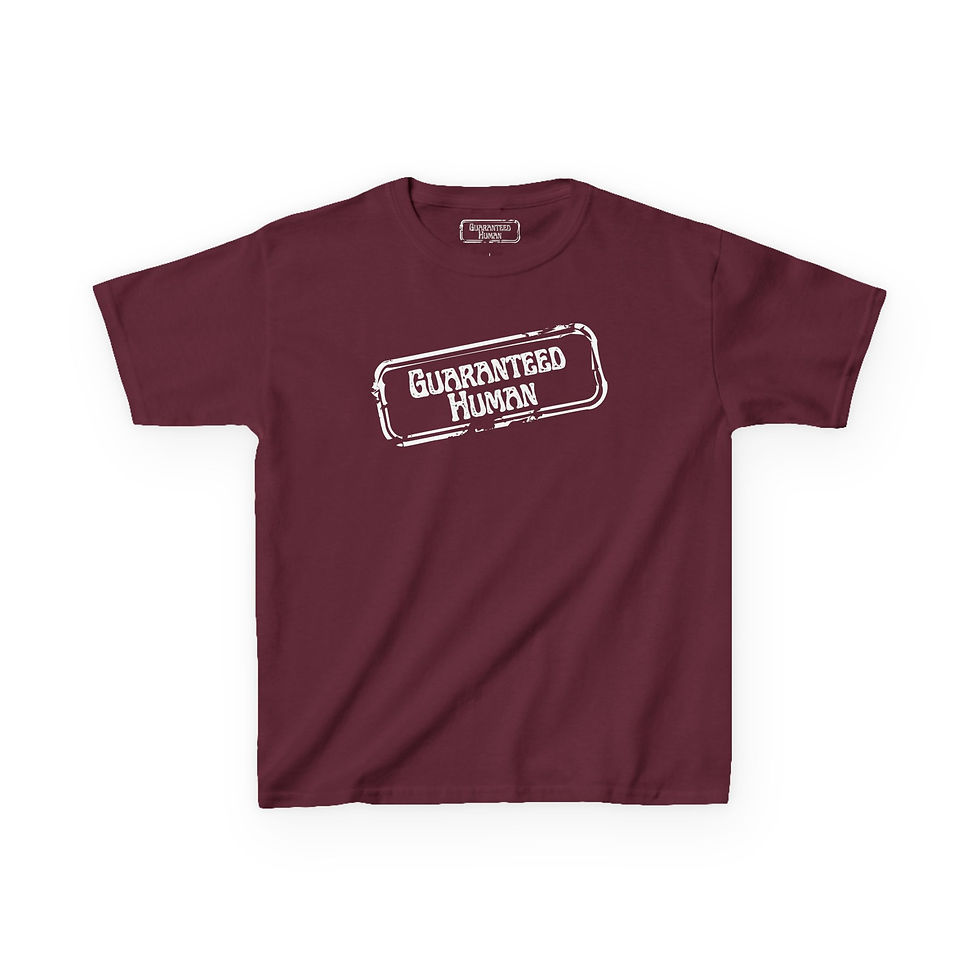 Thumbnail: Guaranteed Human™ Stamp - Kids Heavy Cotton Tee