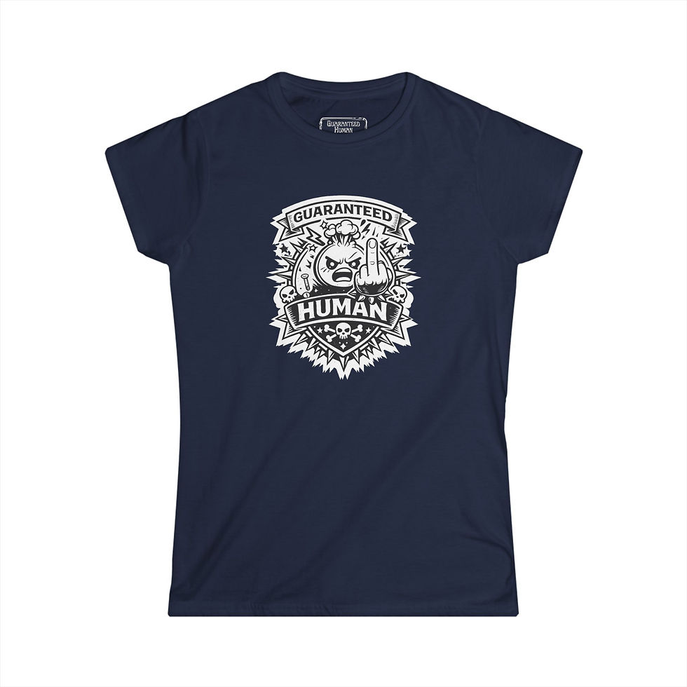 Thumbnail: Back Off Emblem - Women's Softstyle Tee
