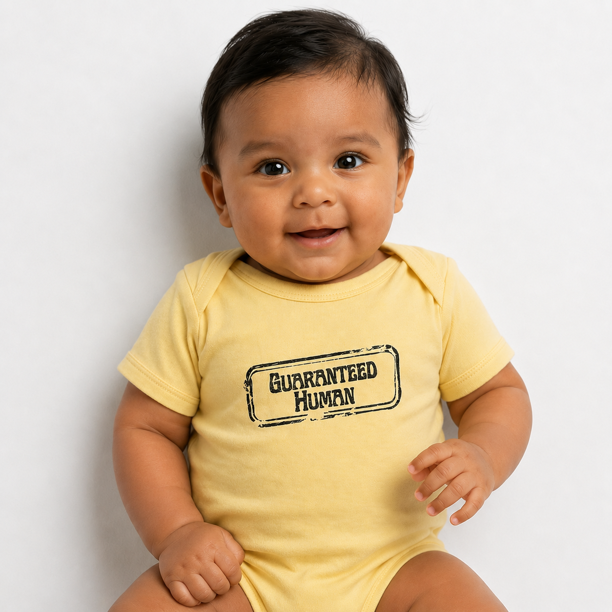 Guaranteed Human™ Stamp - Baby Bodysuit