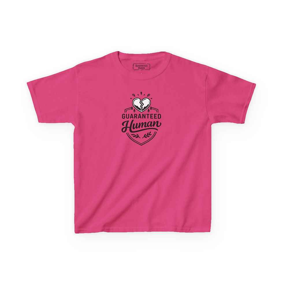 Thumbnail: Heartbreak Emblem - Kids Heavy Cotton Tee