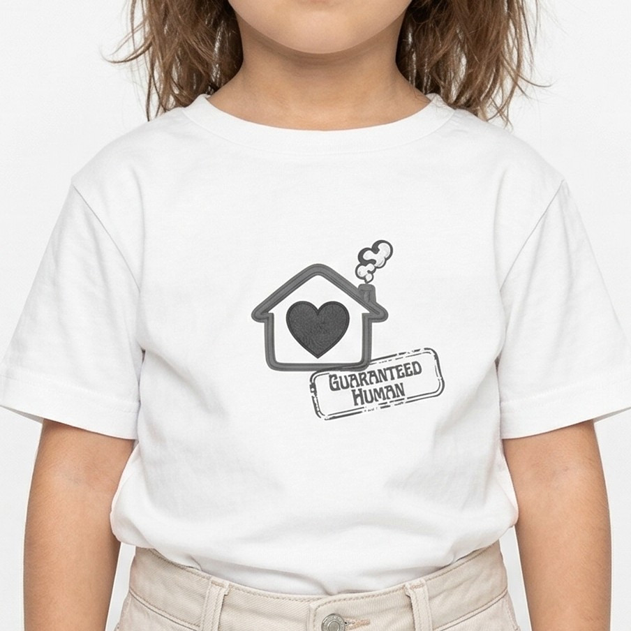 Guaranteed Human Home Kids T Shirt