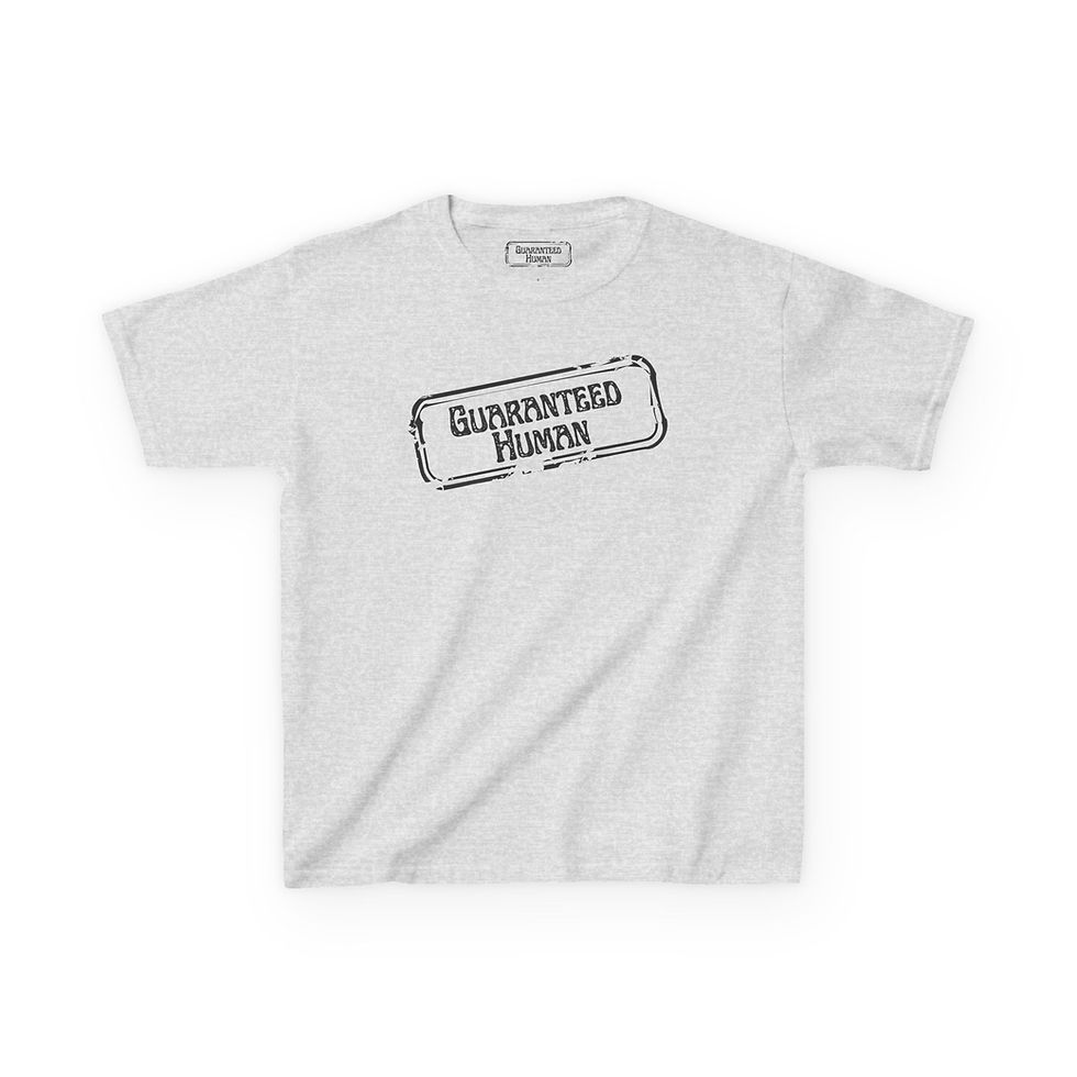 Thumbnail: Guaranteed Human™ Stamp - Kids Heavy Cotton Tee