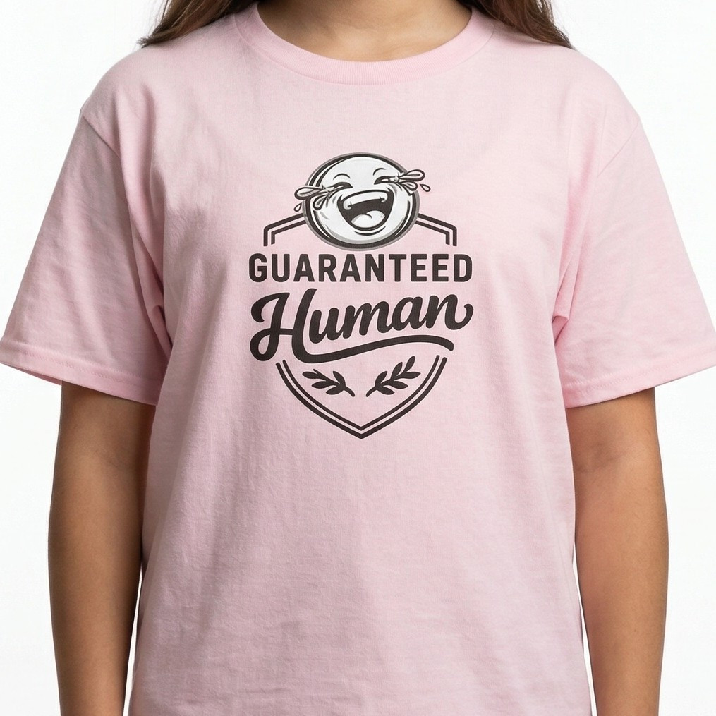 Guaranteed Human LOL laugh happy Youth T Shirt
