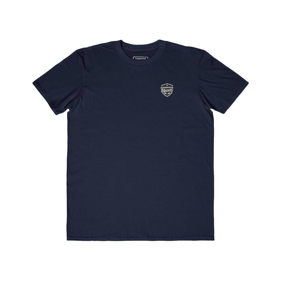 Thumbnail: Guaranteed Human™ - Men Crest T-Shirt