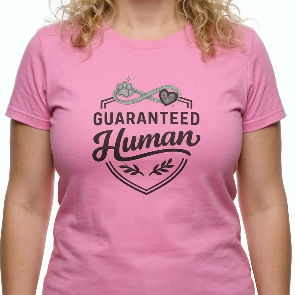 Guaranteed Human Pet Women T Shirt