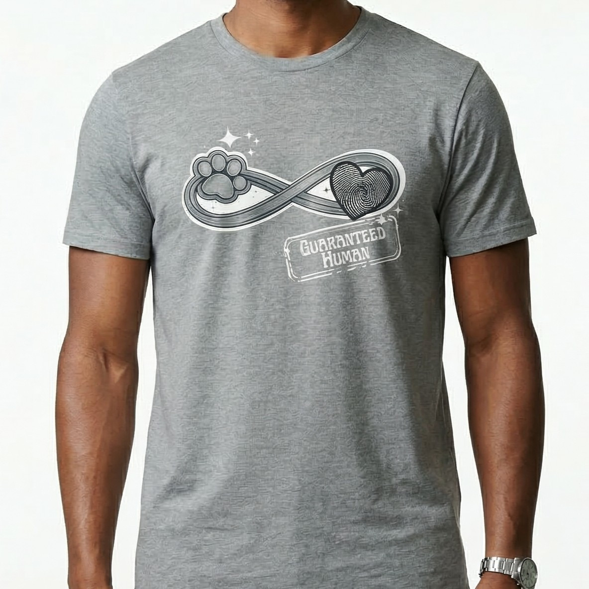 Guaranteed Human Pet Men T Shirt