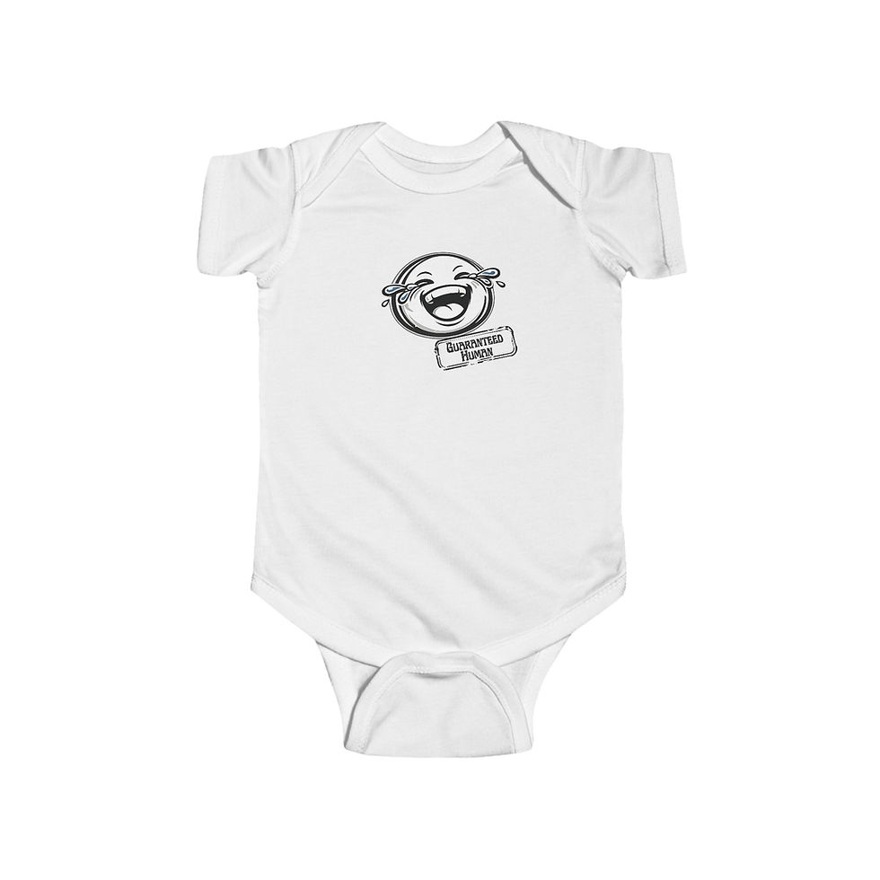 Thumbnail: Guaranteed Human LOL laugh happy baby onesie bodysuit