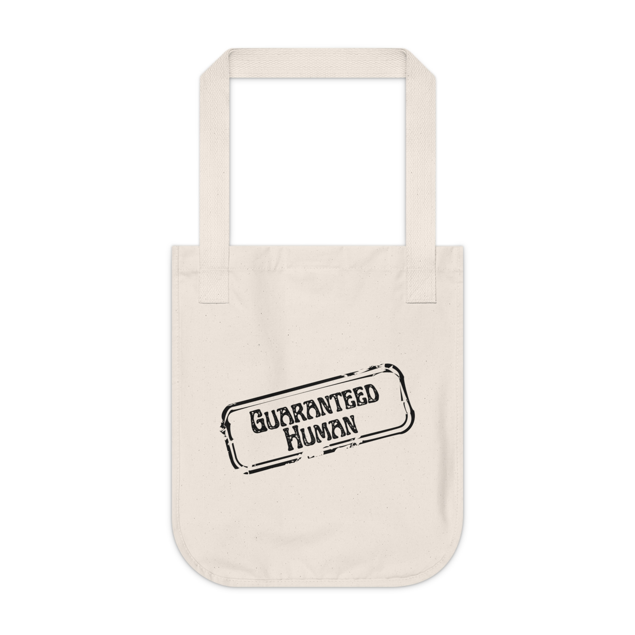 Guaranteed Human Stamp Tote Bag