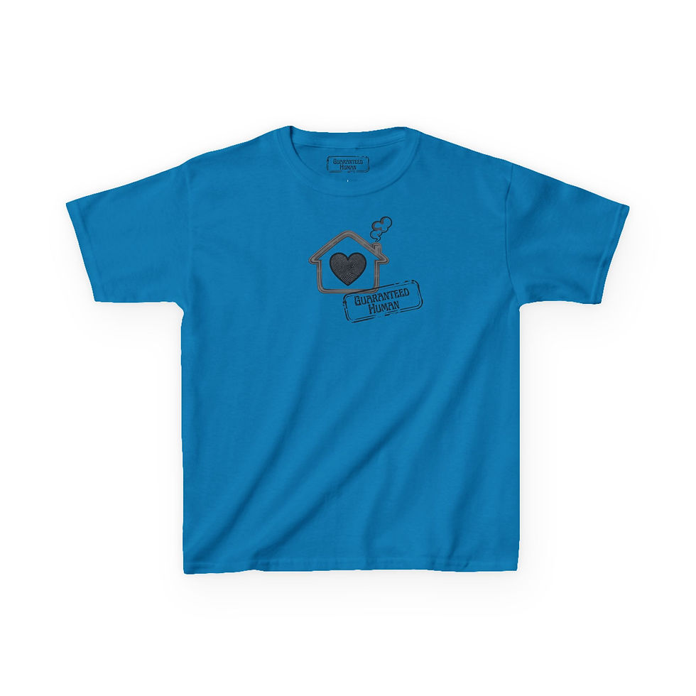 Thumbnail: Where the Heart is - Kids Heavy Cotton Tee