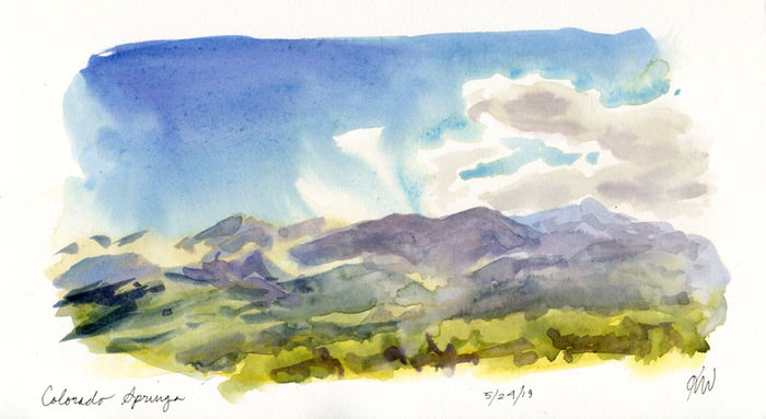 Colorado Sketchcation: Day 1