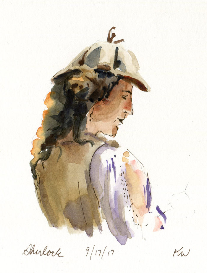 Sherlock and Watson do Governor's Island