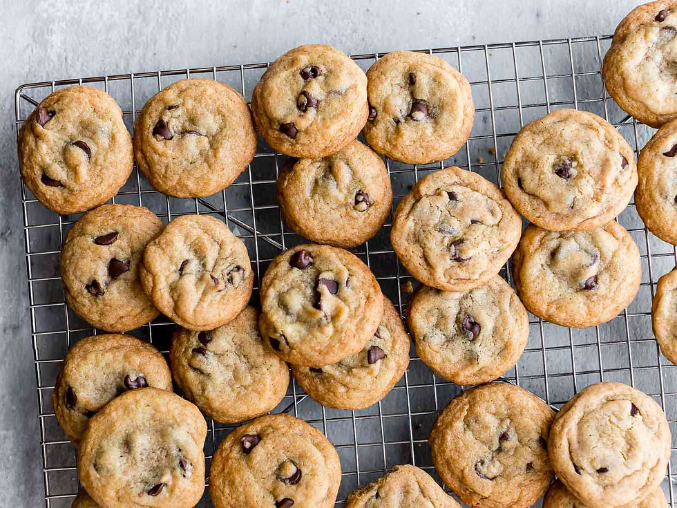 this is my inspiration photo and this is the recipe I used https://www.allrecipes.com/recipe/25110/the-perfect-chocolate-chip-cookie/