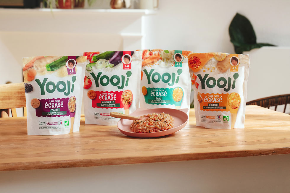 Yooji : nouvelle aventure culinaire pour bébé !