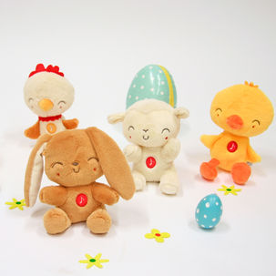 Les peluches de Pâques !