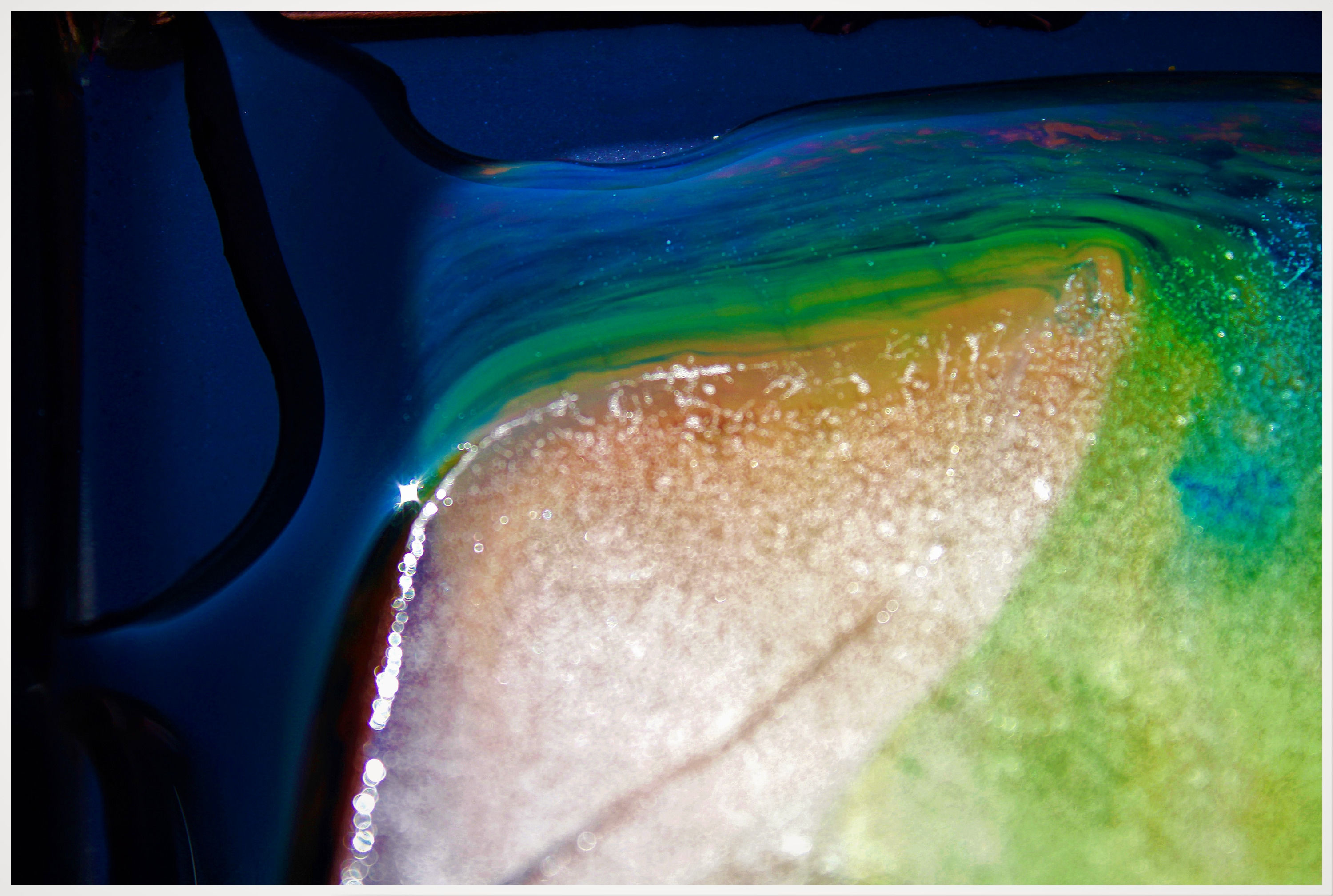 Aus der Serie SPACE, Neptune - Druck auf Acrylglas