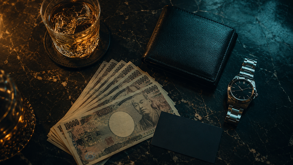 大阪北新地一晚消費價位拆解|日圓花費明細與入店費|FFD 紳士夜旅