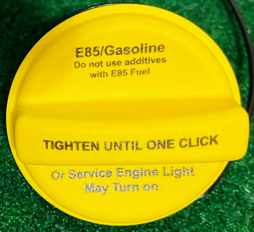 Thumbnail: E85 Yellow Flex Fuel Gas Cap OEM New Genuine GM Part Chevy GMC