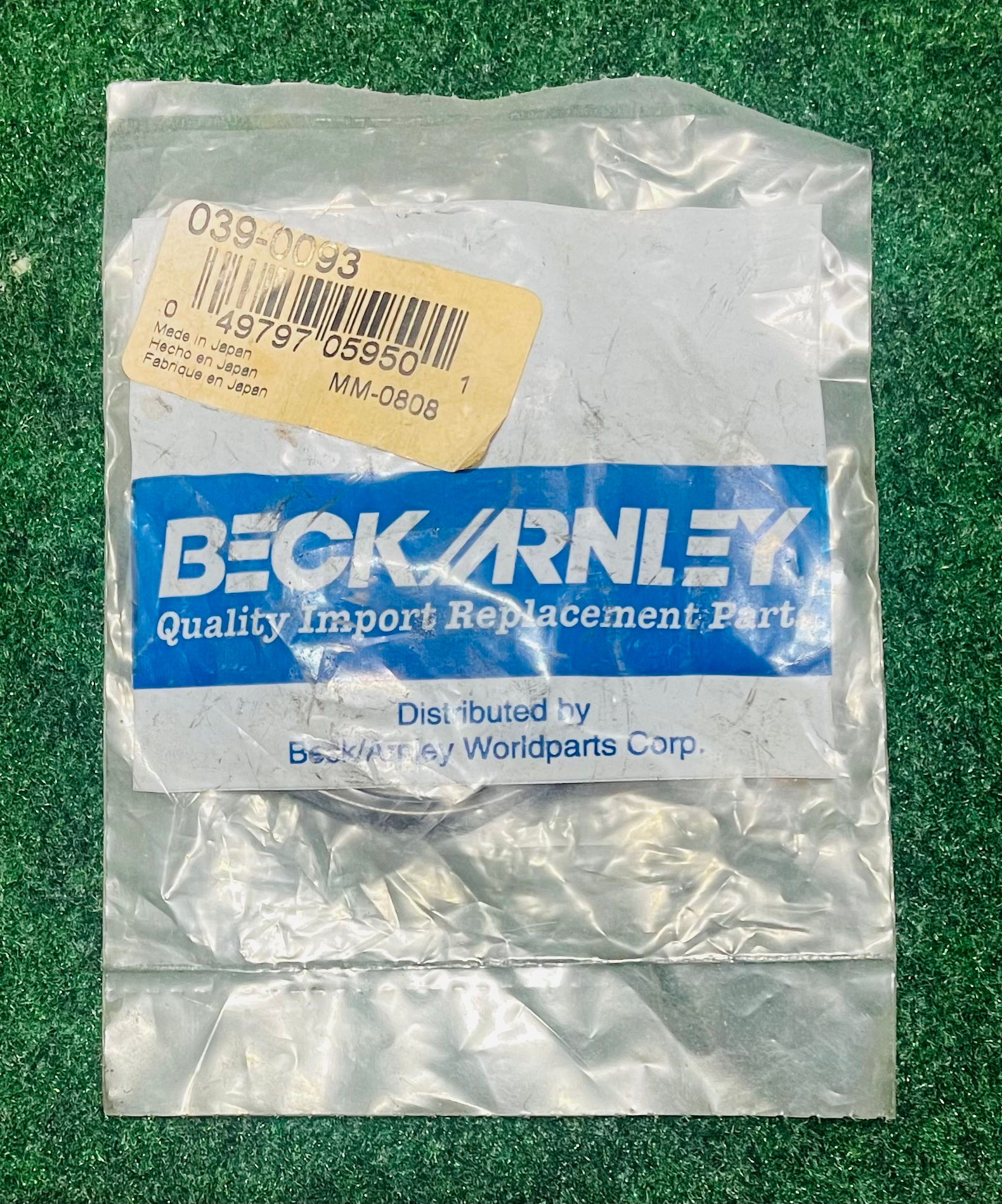 Beck Arnley 039-0093 Thermostat Gasket