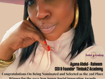 CEO & FOUNDER RECEIVES NJ SOCIAL INNOVATION AWARD