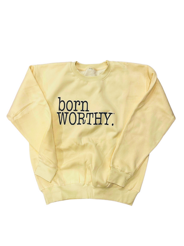 Empowerment Crewneck born WORTHY