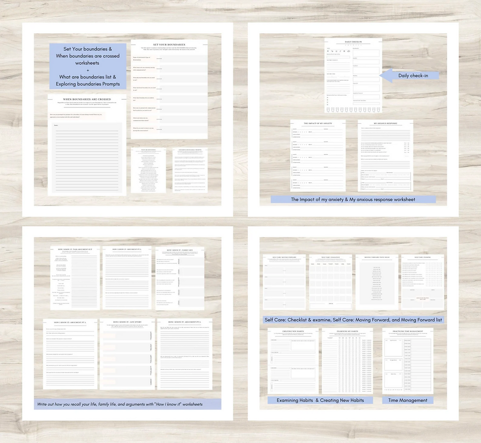 Thumbnail: Anxiety Journal Package