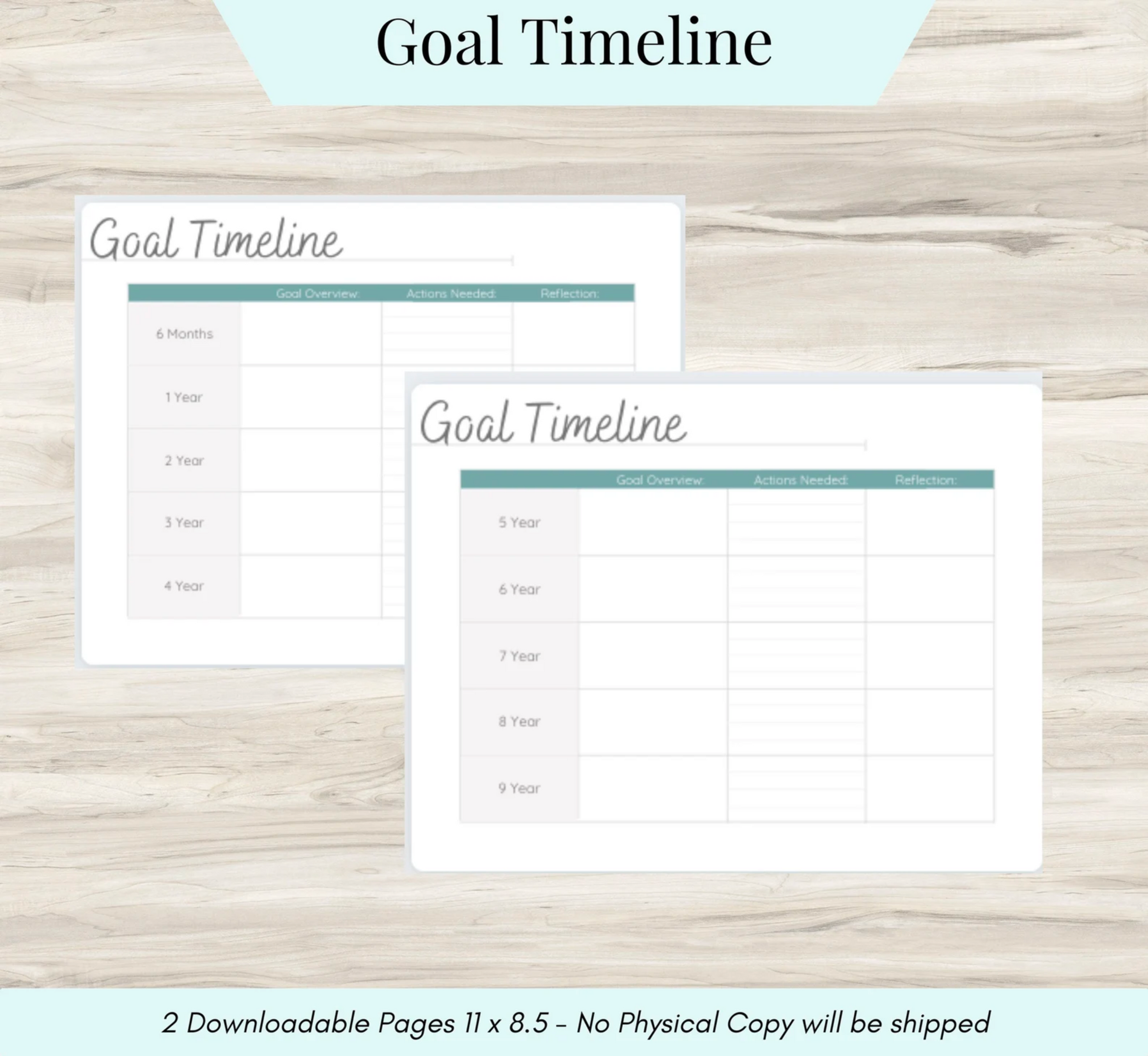 Goal Timeline