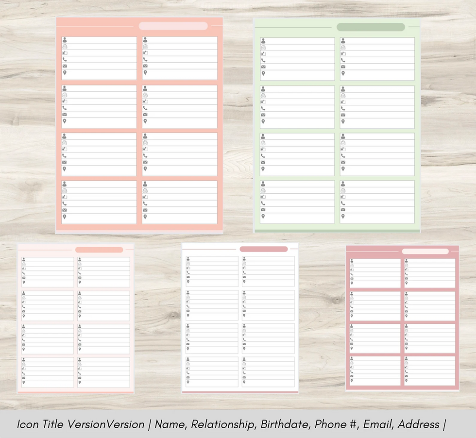 Thumbnail: Address Book