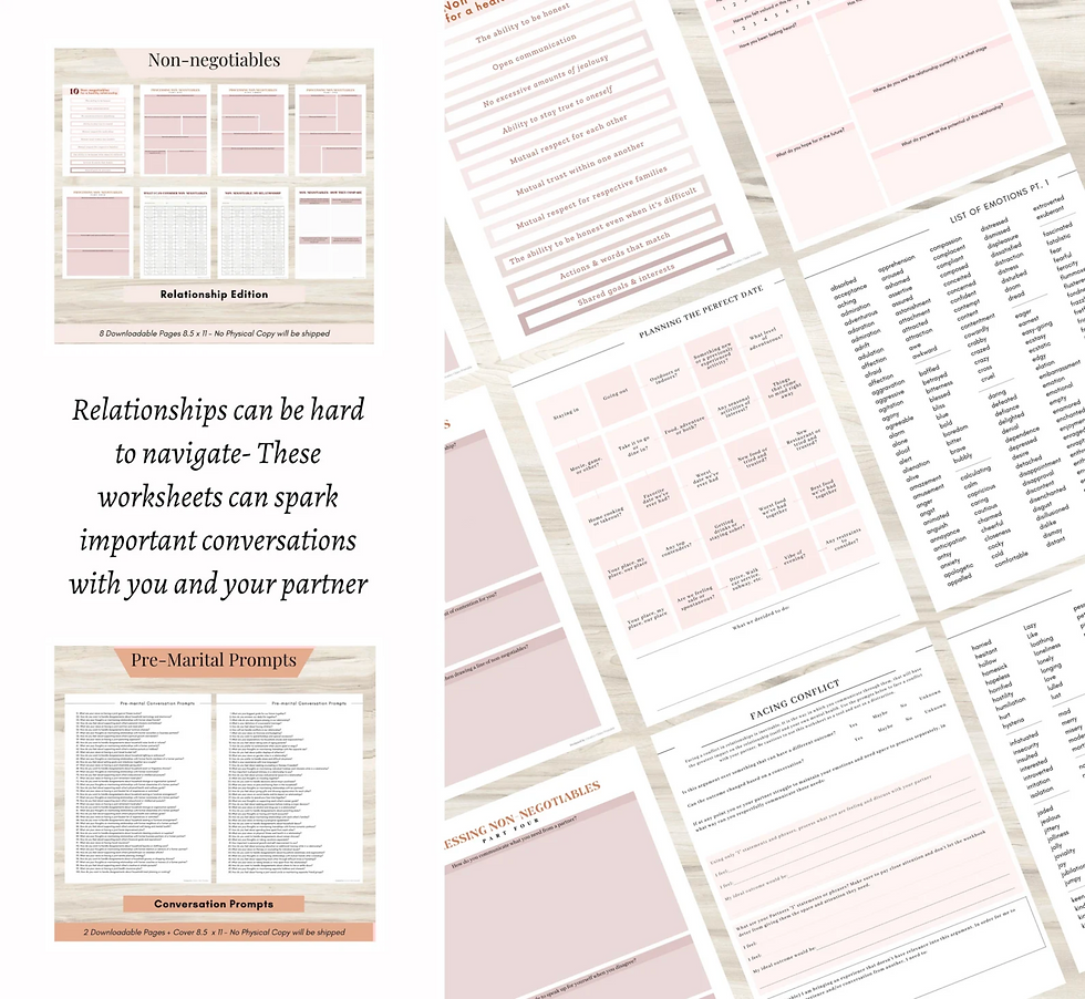 Thumbnail: Love, Boundaries & Getting Married Mental Health Bundle