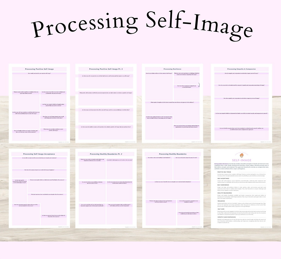 Thumbnail: Self-Esteem and Self-Worth Bundle
