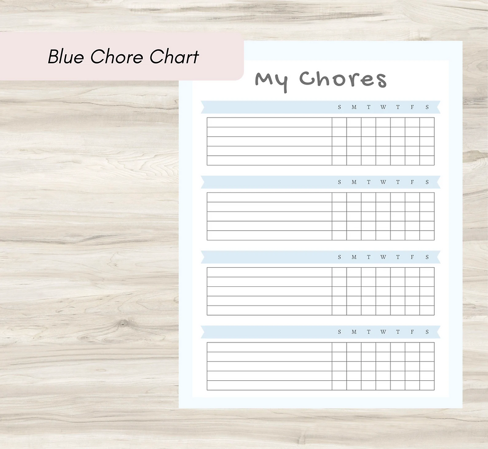 Thumbnail: Child Chore Chart