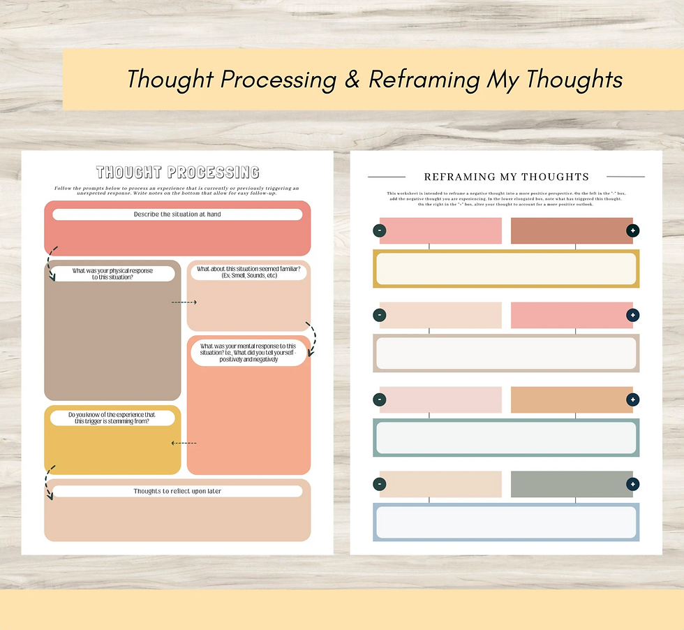 Thumbnail: Thought Challenging Worksheets