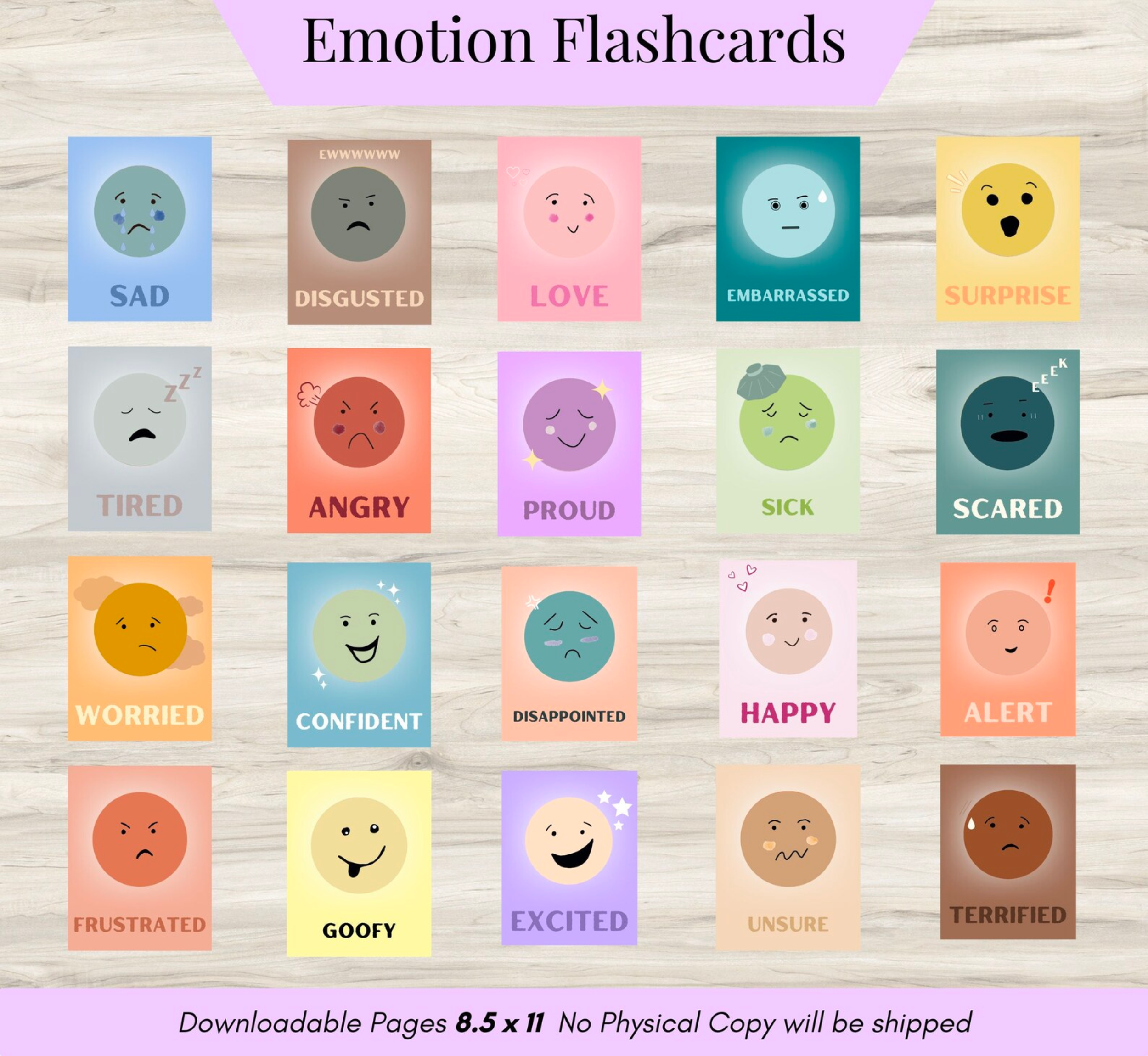 Emotion Flashcards