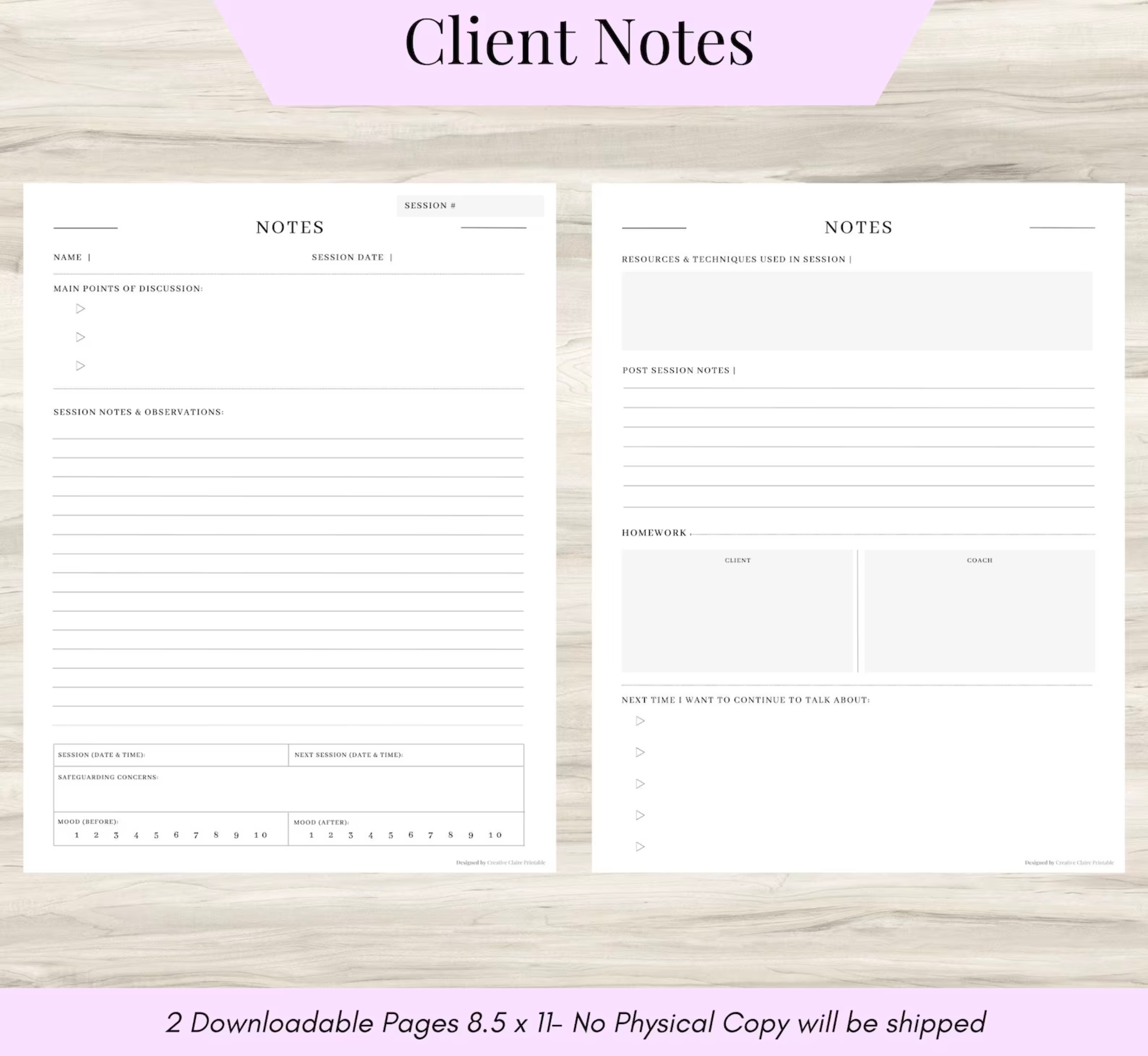 Client Notes