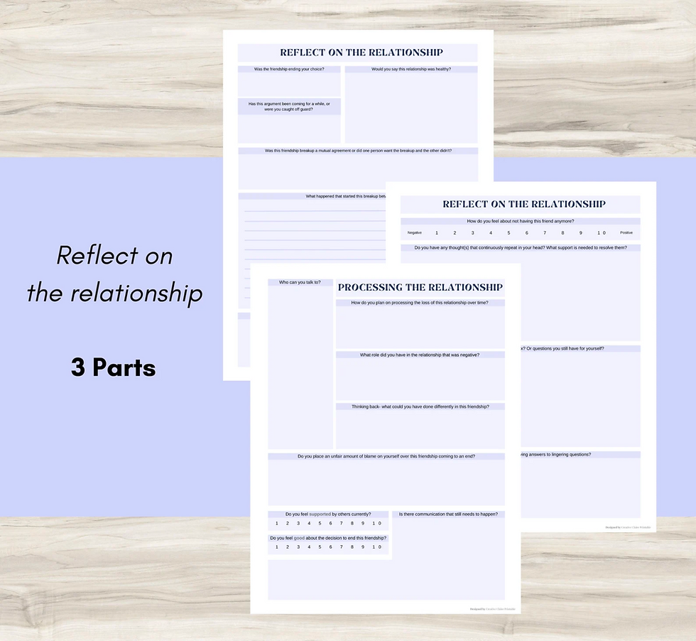Thumbnail: Friendship Breakup Processing