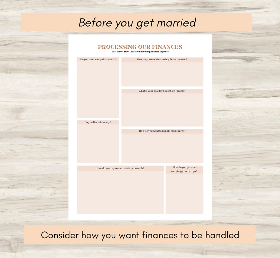 Thumbnail: Pre Marital Financial Processing