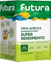Tinta acrílica Futura Tintas