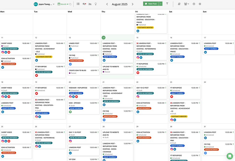 Joyce Tsang Content Marketing - Apps I Use Daily as a Solopreneur Slasher - Loomly