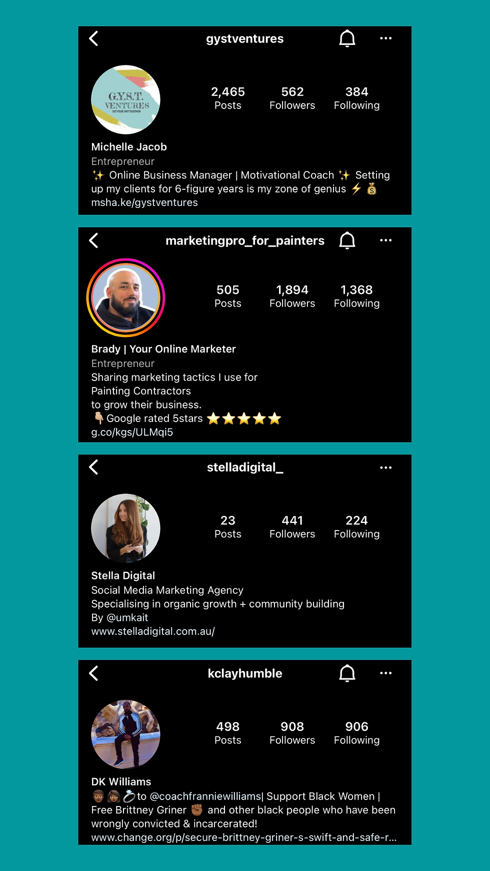 Building a community online - Tagging others on Instagram Stories
