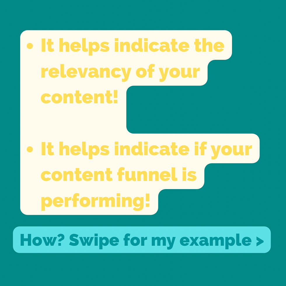 Joyce Tsang Content Marketing - Understanding web metrics
