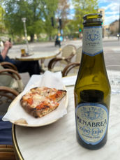 Menabrea Zero Zero alkoholfri öl till Pinza - En sommarhit